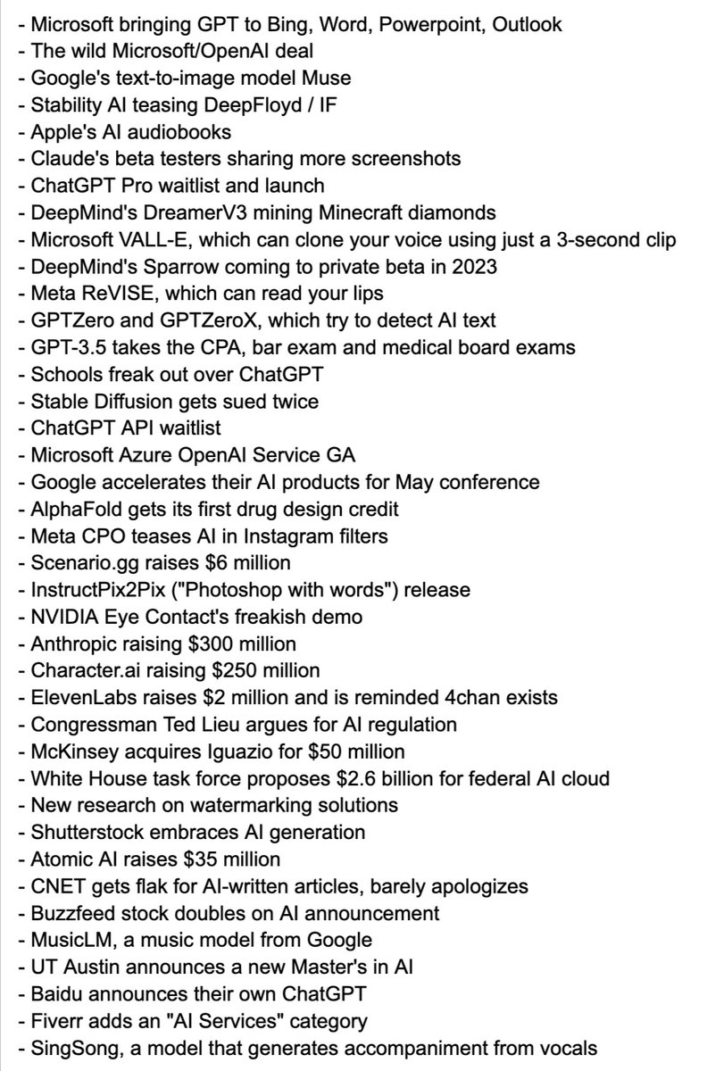 heyBarsee's tweet photo. January 2023 in AI https://t.co/hi2tlnfNn9