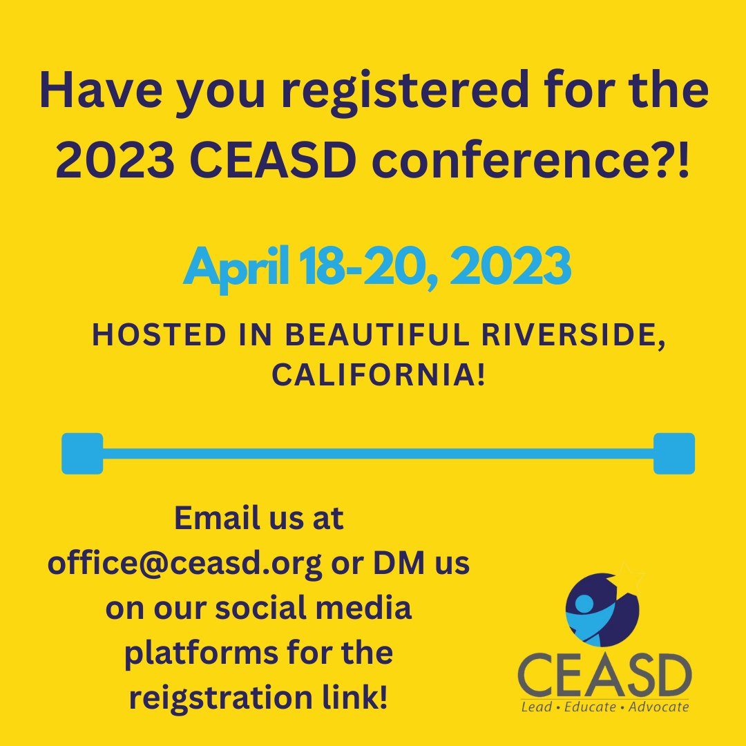 Are you joining us in California??!