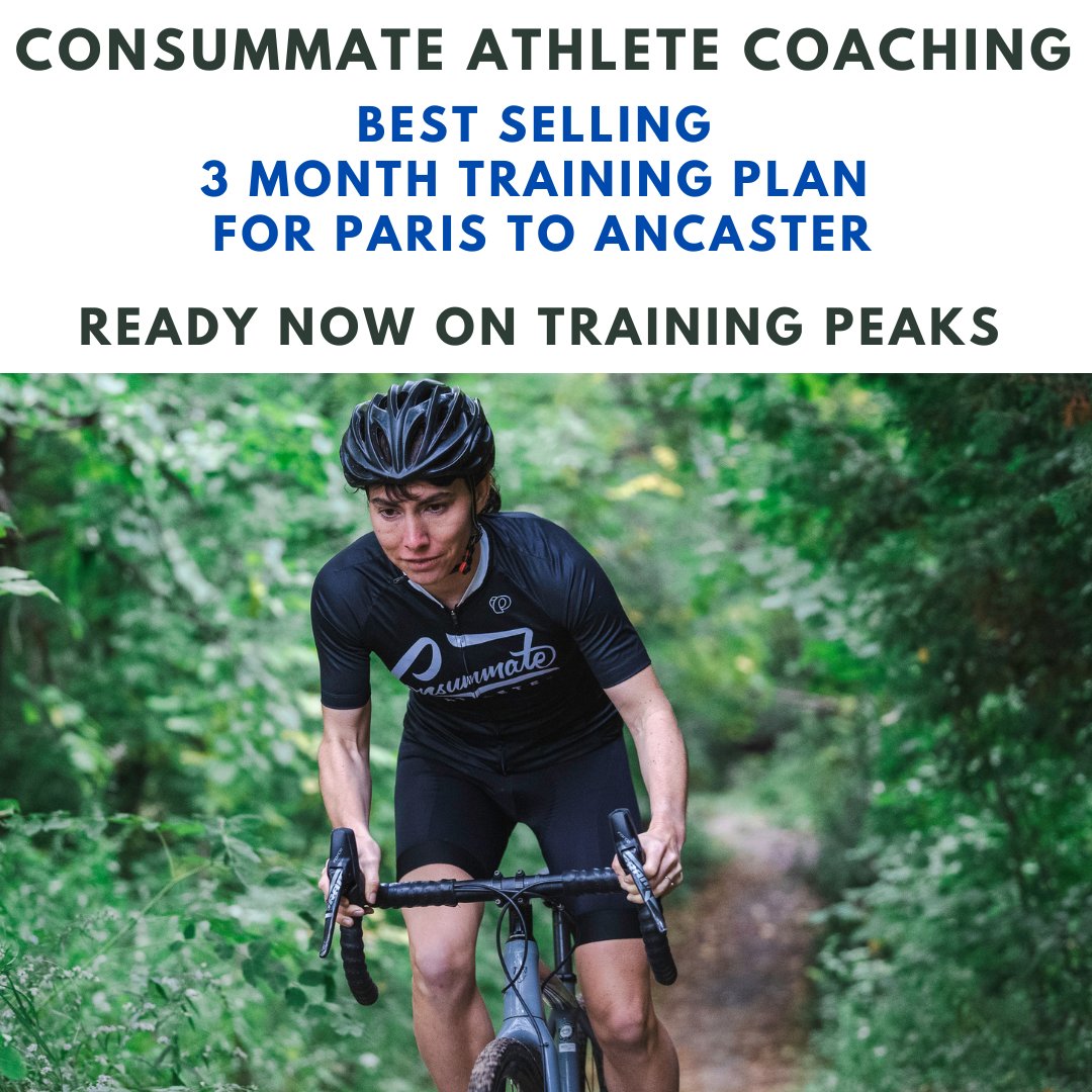 Paris to Ancaster is 3 Months Away! 

This is a plan to get you there - use code ' gravel ' to save 10% 

trainingpeaks.com/training-plans…