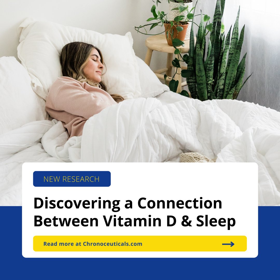 New research suggests there’s a strong connection between #vitaminD levels and #sleep cycles. 

In fact, scientists believe that this is due to how vitamin D impacts the body's natural #circadianrhythm.

Read all about it, here: chronoceuticals.com/vitamin-d-and-…