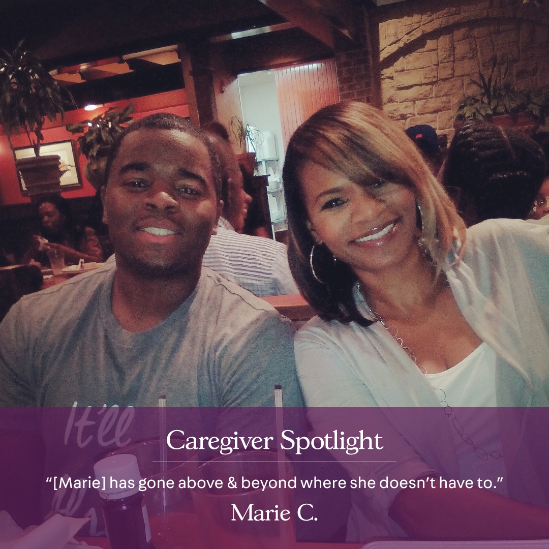 After Marie's son experienced a spinal injury, she stopped at nothing to help him recover and found creative solutions to improve his quality of life while he healed. She never wavered from her commitment to her son. Read the rest of Marie's story here: carewell.com/resources/blog…