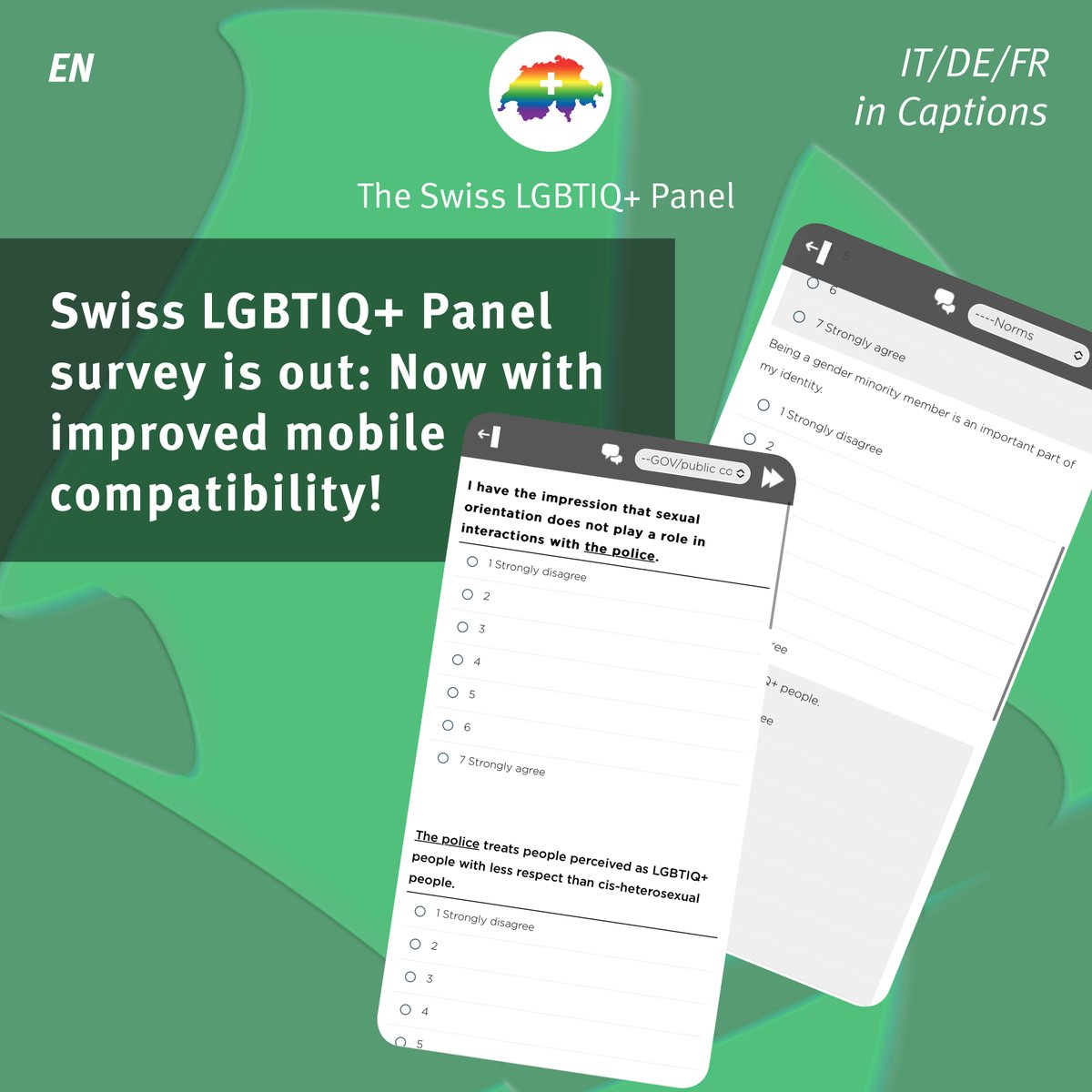 Swiss LGBTIQ+ Panel tweet media