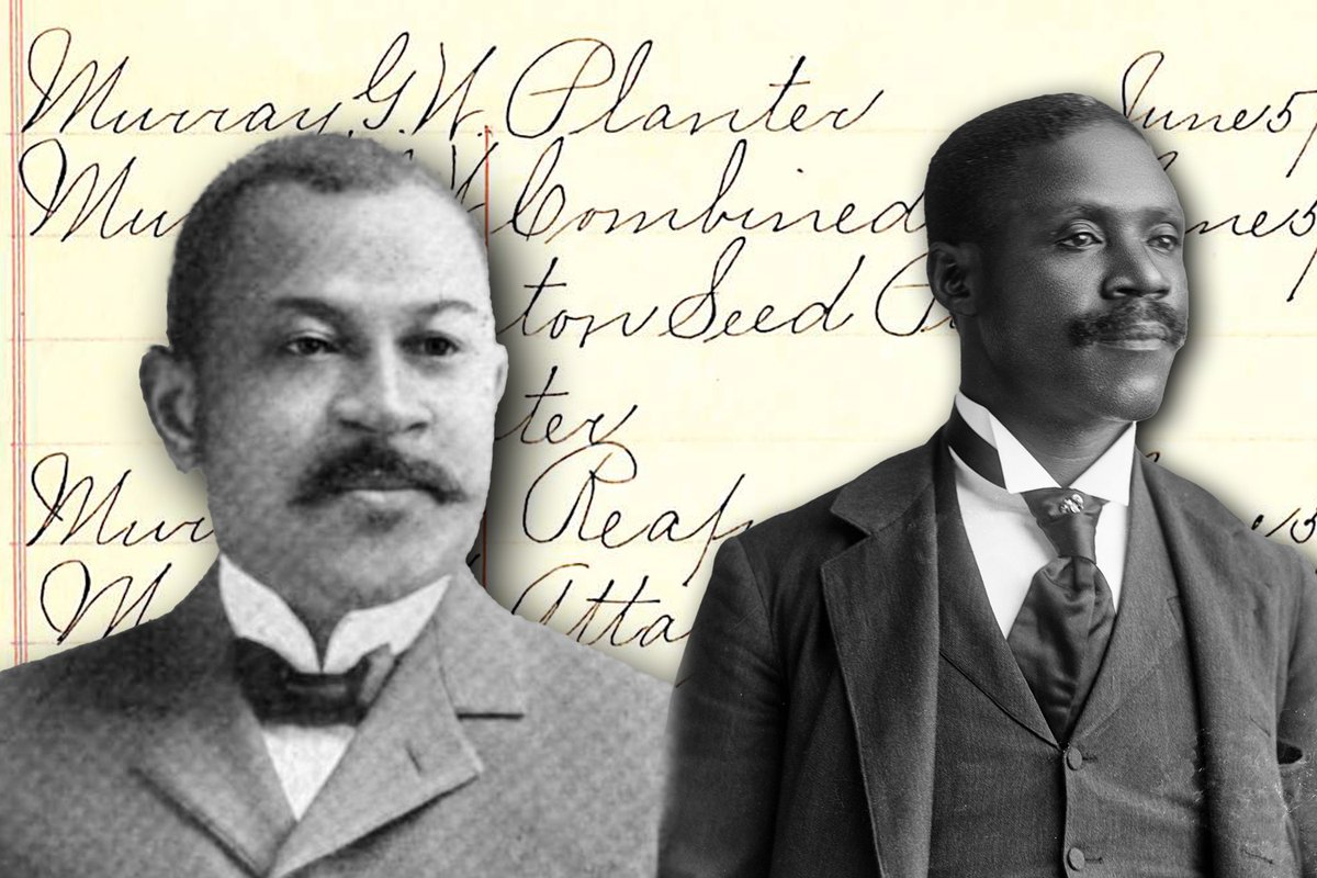 uspto's tweet image. Henry Baker and George Washington Murray were two men connected by a city, a dedication to public service and civil rights, and a list of African American patent holders. Read our #JourneysOfInnovation to learn more: bit.ly/3WVia6o 

#BlackHistoryMonth #BHM