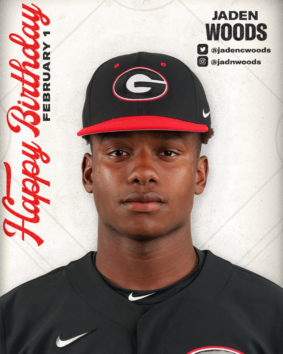 Happy Birthday, <a href="/jadencwoods/">Jaden Woods</a>! 

#GoDawgs