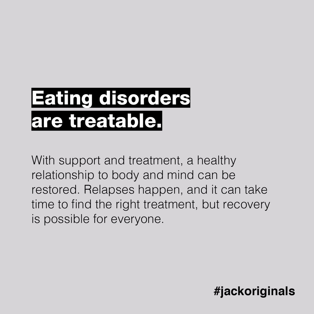 jackdotorg's tweet image. Today is the start of Eating Disorder Awareness Week in Canada.

Let’s set some things straight about what eating disorders are, and what they’re not. 

#EDAW2023