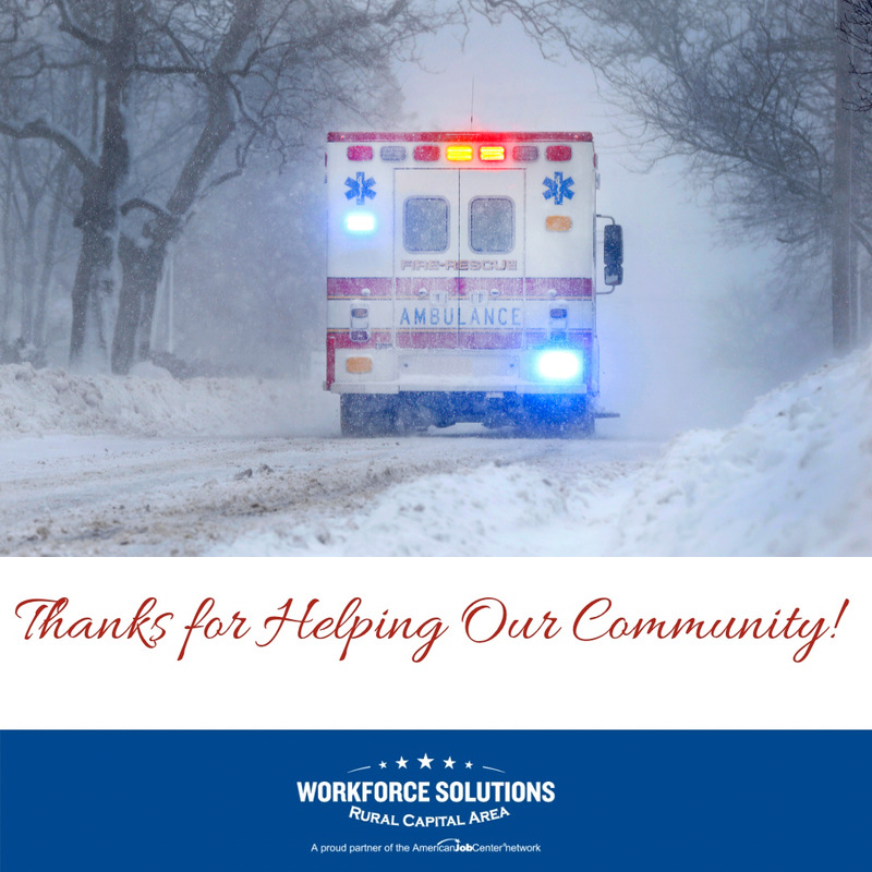 WFSRuralCapJobs's tweet photo. Not all heroes wear capes! π To all the Central Texas first responders & healthcare workers, braving the frozen weather to keep our communities safe, thank you for using your skills to protect our families. π
#YouAreAppreciated #TexansHelpingTexans #TexasWinterStorm #TXwx https://t.co/UNcsWneado