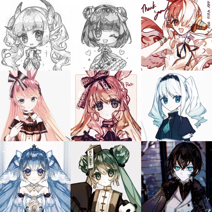 1月分わすれてたー!沢山描いてえらいです🥳今月は忙しいけど、クオリティ高いもの出せたら…と思っているので頑張ります!💪
#今月描いた絵を晒そう 