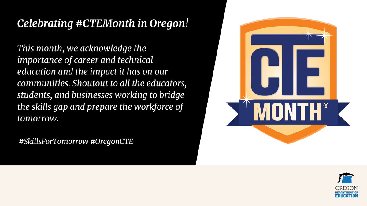 Oregon CTE (@oregoncte) on Twitter photo 