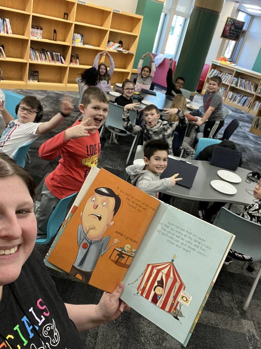 Abbi Yiesla (@abbiyiesla) on Twitter photo World Read Aloud Day! <a href="/MrsharrisWRE/">Jamie Harris</a> Reading about bringing a circus to the library while we are hanging out in one! World Read Aloud Day! <a href="/MrsharrisWRE/">Jamie Harris</a> Reading about bringing a circus to the library while we are hanging out in one!