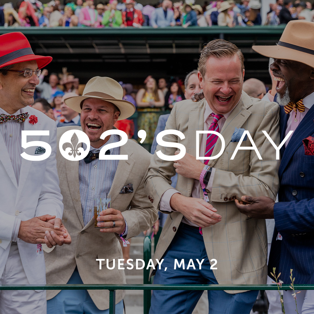 Churchill Downs PR (@derbymedia) on Twitter photo NEW: 502’sDay added to <a href="/KentuckyDerby/">Kentucky Derby</a> Week - a nod to Louisville’s area code and Tuesday of Derby Week. <a href="/ChurchillDowns/">Churchill Downs</a> will celebrate the local community. General admission just $5.
Buy tickets Thursday at noon ET: kentuckyderby.com/derbyweek NEW: 502’sDay added to <a href="/KentuckyDerby/">Kentucky Derby</a> Week - a nod to Louisville’s area code and Tuesday of Derby Week. <a href="/ChurchillDowns/">Churchill Downs</a> will celebrate the local community. General admission just $5.
Buy tickets Thursday at noon ET: kentuckyderby.com/derbyweek
