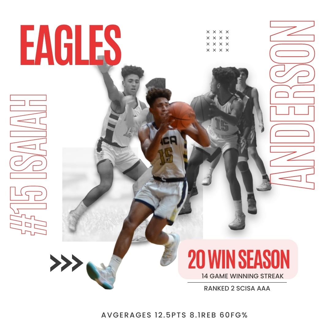 HHCABasketball's tweet photo. @isaiah_2024 has been fantastic and has helped the @HHCABasketball team to their 1st 20 win season in over 13 years. He leads the team with 7 Doublex2 this year. @LowcoSports @LouatTheState @BigShotsSCMedia @PrepHoopsSC @hhcaeagles https://t.co/W8YM0XynqR