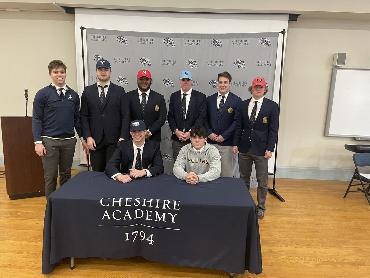 Cheshire Academy Football tweet media