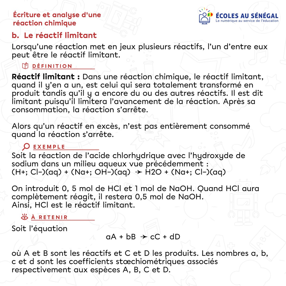 easofficiel's tweet image. Au-delà du nombre très important de différentes réactions chimiques qui existent, il est extrêmement important de comprendre comment #modéliser une réaction chimique.
#physique #réactionchimique  #transformation #substances #tests #modélisation