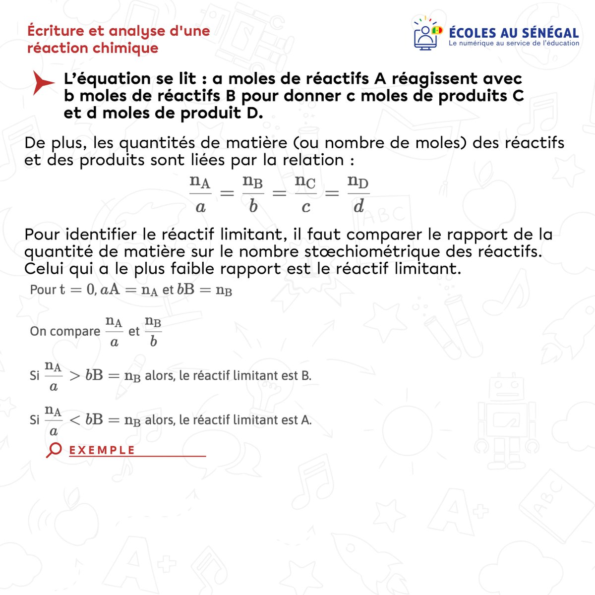 easofficiel's tweet image. Au-delà du nombre très important de différentes réactions chimiques qui existent, il est extrêmement important de comprendre comment #modéliser une réaction chimique.
#physique #réactionchimique  #transformation #substances #tests #modélisation