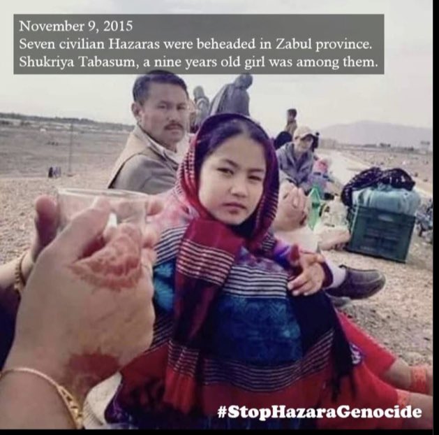 habib_fazel's tweet photo. برای تبسم گلوبریده
#StopHazaraGenocide https://t.co/SJTGVvzuCF