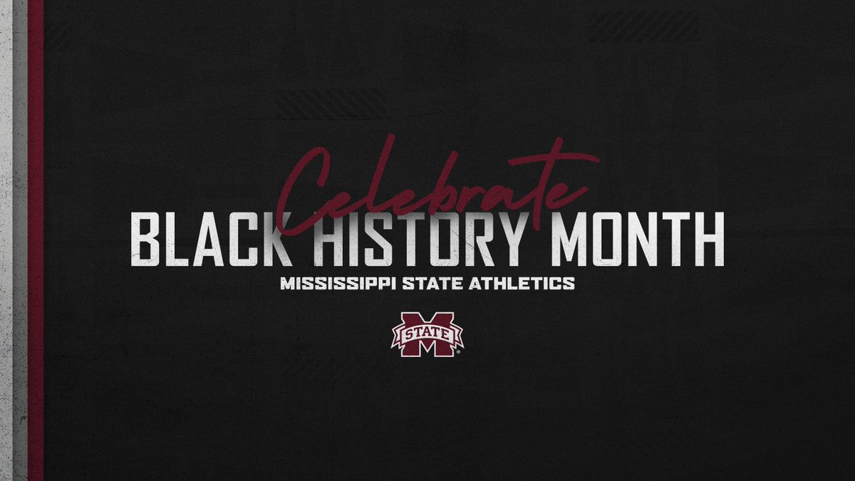 HailState's tweet photo. Mississippi State Athletics Celebrates #BlackHistoryMonth! 

State will celebrate Black History Month throughout the month of February, sharing the incredible stories of black student-athletes, coaches and staff members on social media and https://t.co/FKdRAa03HD.

#HailState🐶 https://t.co/33jE4YmxeE