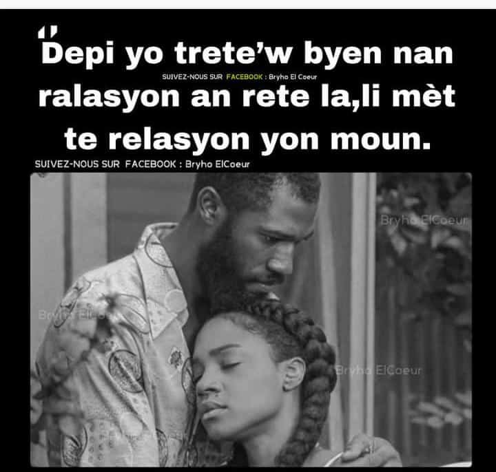 Depi´w santi´w bien, ou alez ladan´l rete la😩