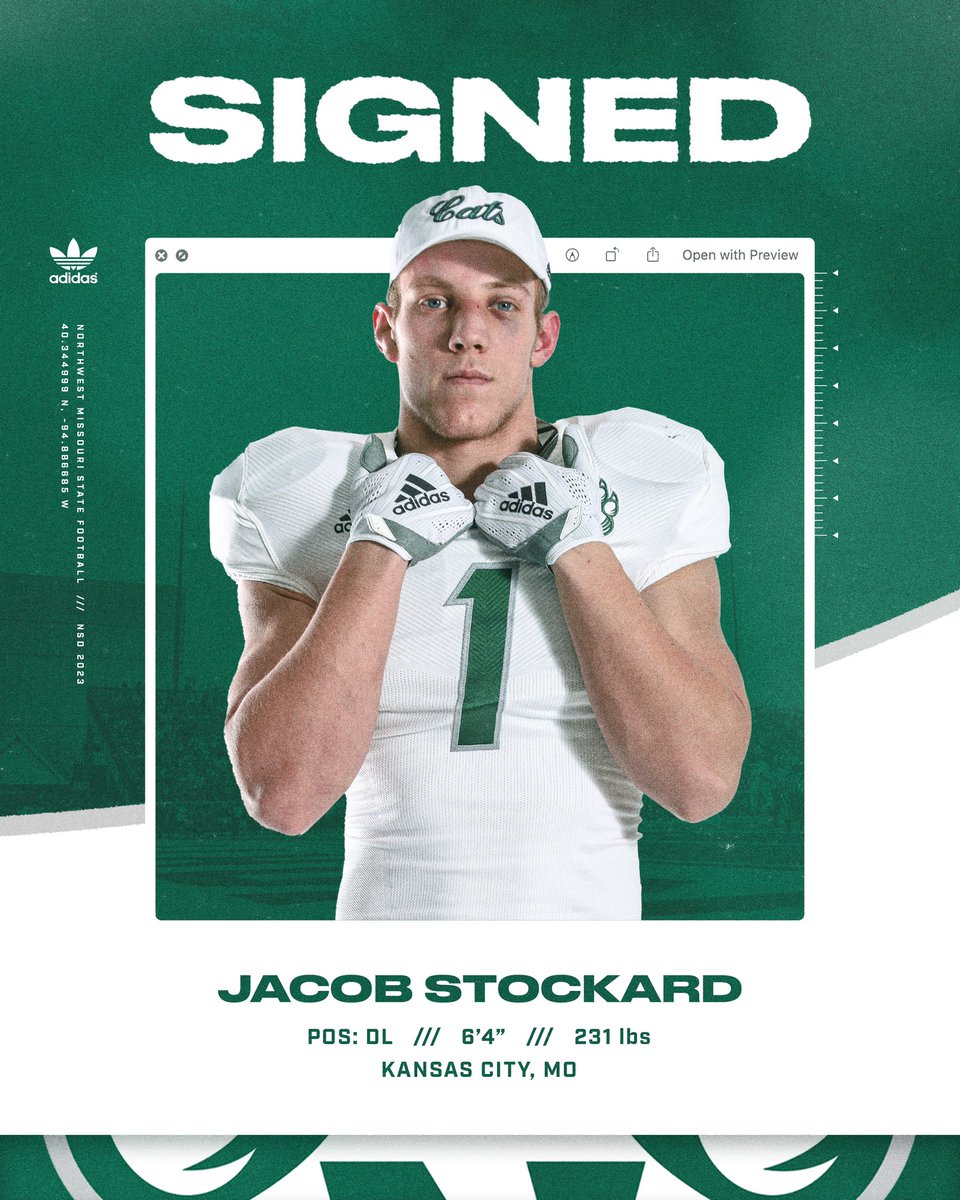 NWBearcat_FB's tweet photo. All he knows is winning! Bearcat Nation, welcome Jacob Stockard, DL from Liberty North. #Culture23 #GoCats https://t.co/DnBQ8lxEfm