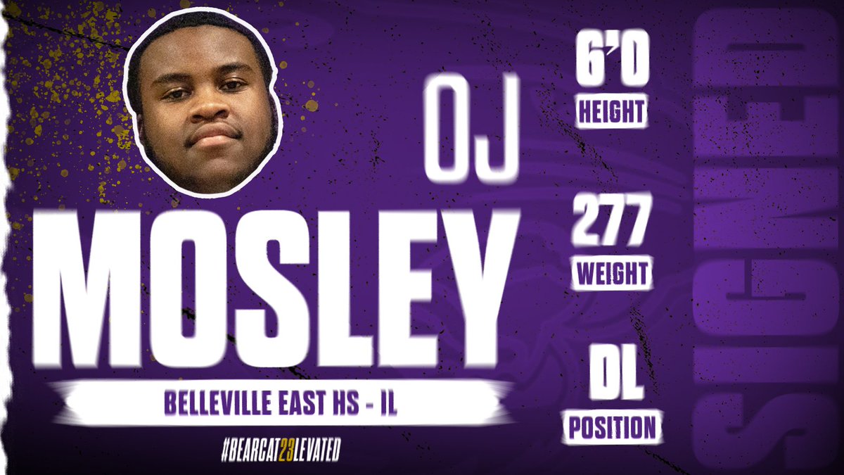 OJ Mosley - DL - Belleville, IL
Film: hudl.com/video/3/132703…

#BEARCAT23LEVATED