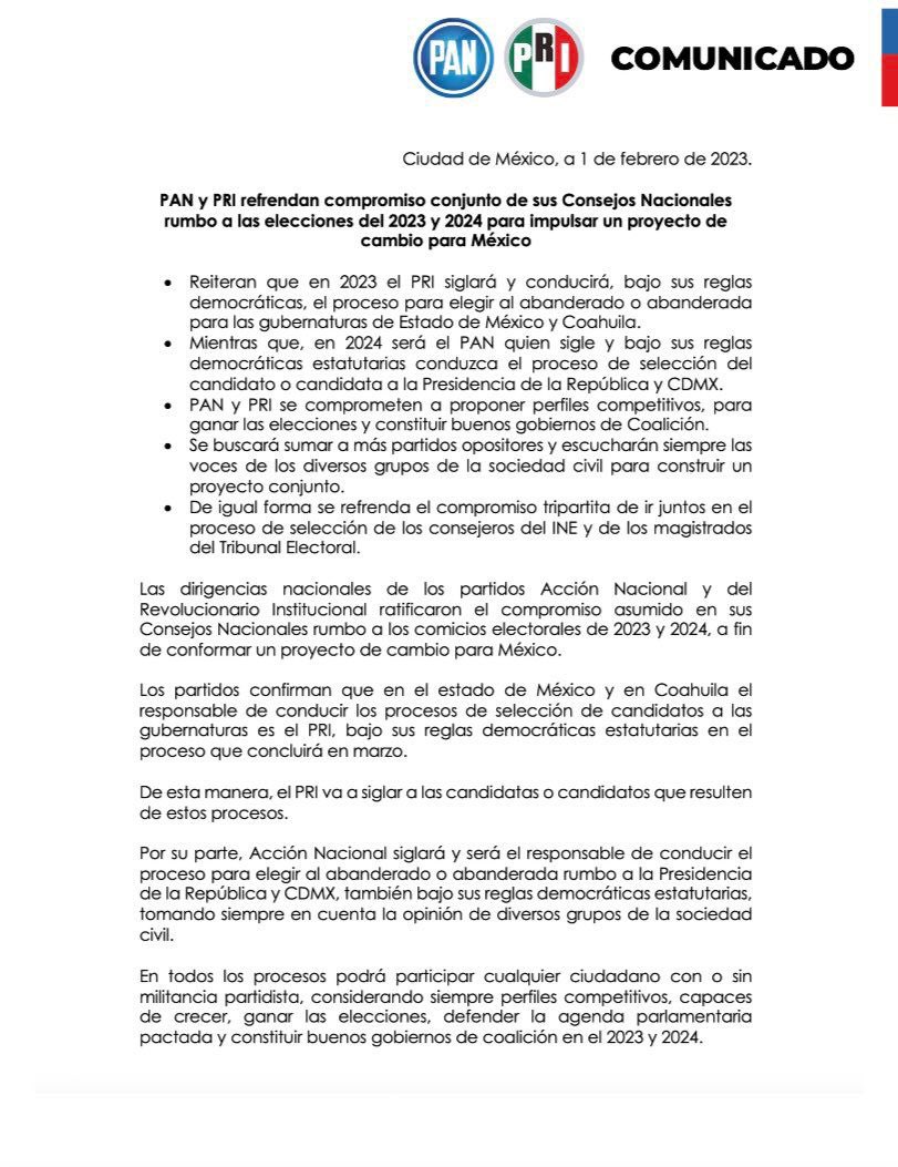PRI on Twitter: ".@AccionNacional y #PRI refrendan compromiso conjunto PRI on Twitter: ".@AccionNacional y #PRI refrendan compromiso conjunto
