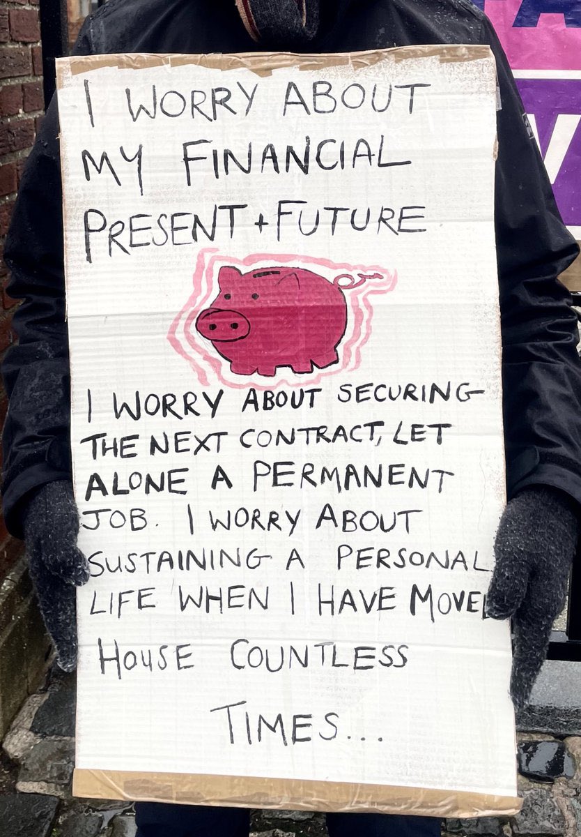 This dispute isn’t just about pay or pensions. Casualisation ruins lives — it must end. 

#ucuRISING