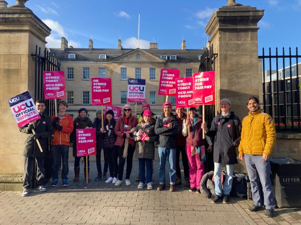 Oxford UCU tweet media