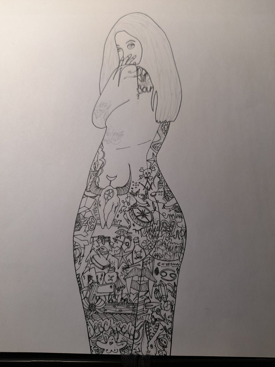 MichelV15742241's tweet photo. #dessin #draw #dibujo #drawing #dibujos #graffitidraw  #streetstyle #graffitiletters   #艺术 #yìshù  #anatomydrawing  #girlslover #pinupclassic #inkgirls #tattooart #loveink #anatomy  #workinprogress  #name #art #artwork  #sketch #sketchbook  #sketchdaily #sketchaday #sketchtime https://t.co/QUUoAKaKHe