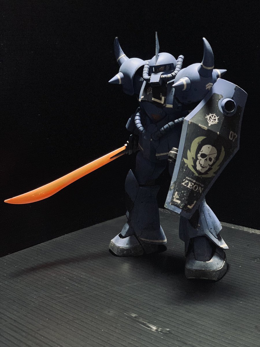 bloody_valkyrie's tweet photo. MS-07B グフ
ヴィッシュ・ドナヒュー機
#ガンプラ
#MS07B
#MGver2 https://t.co/BO0tXQ7a3H