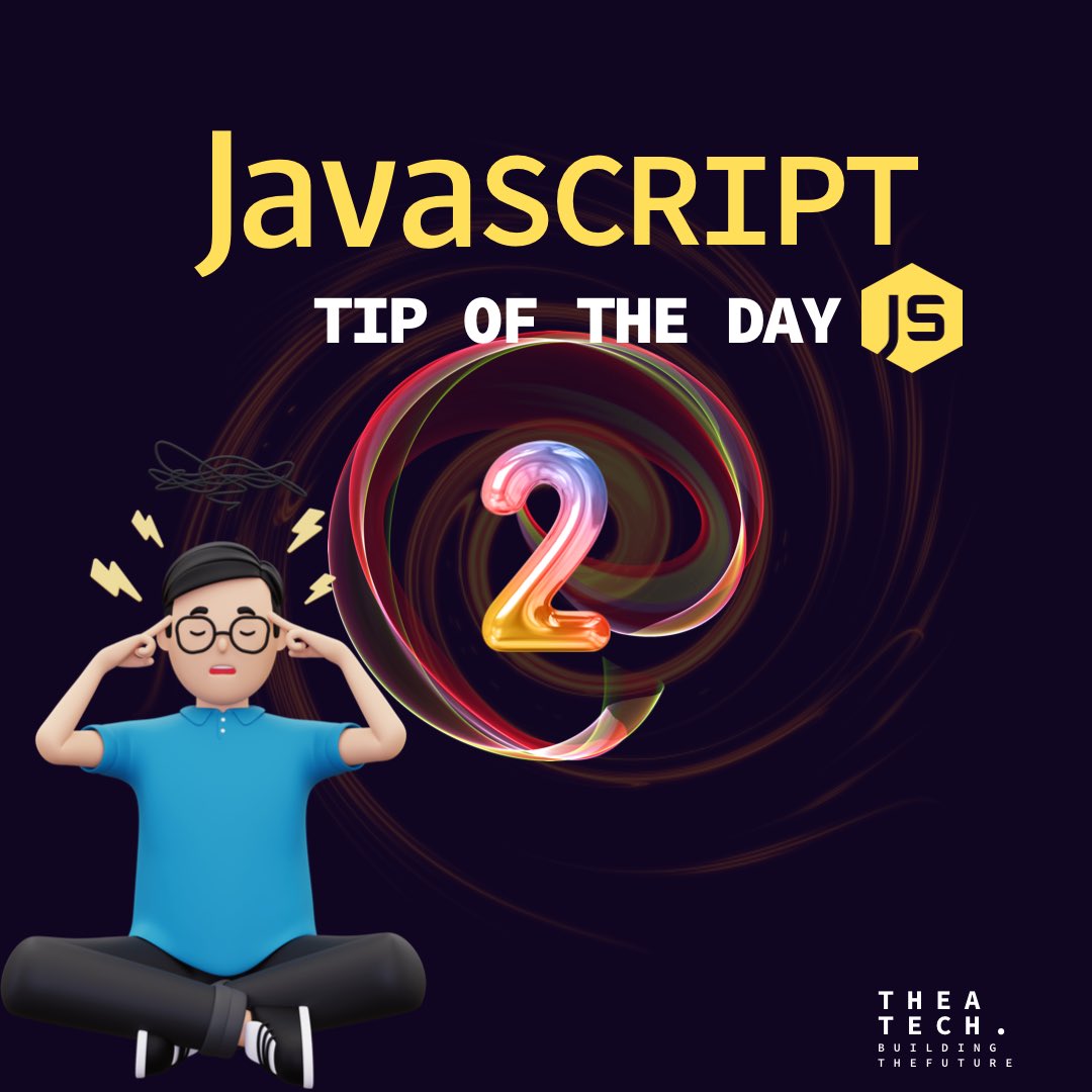 theatechio's tweet photo. Discover all about JavaScript!  Like, comment and learn with us.  You don't want to miss this information.
 #like #liketime #javascript #comment #mernstack #software #webdeveloper https://t.co/r3ks6bkvgy