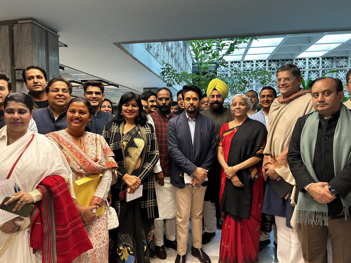 Harish Khurana (@HarishKhuranna) on Twitter photo 2023-02-01 10:48:42 Congratulations to our FM @nsitharaman ji for presenting fabulous budget. Under the leadership of PM @narendramodi ji this budget focuses on- Women Empowerment, Skilling a large population, Tourism and Green growth. @nsitharamanoffc Congratulations to our FM @nsitharaman ji for presenting fabulous budget. Under the leadership of PM @narendramodi ji this budget focuses on- Women Empowerment, Skilling a large population, Tourism and Green growth. @nsitharamanoffc