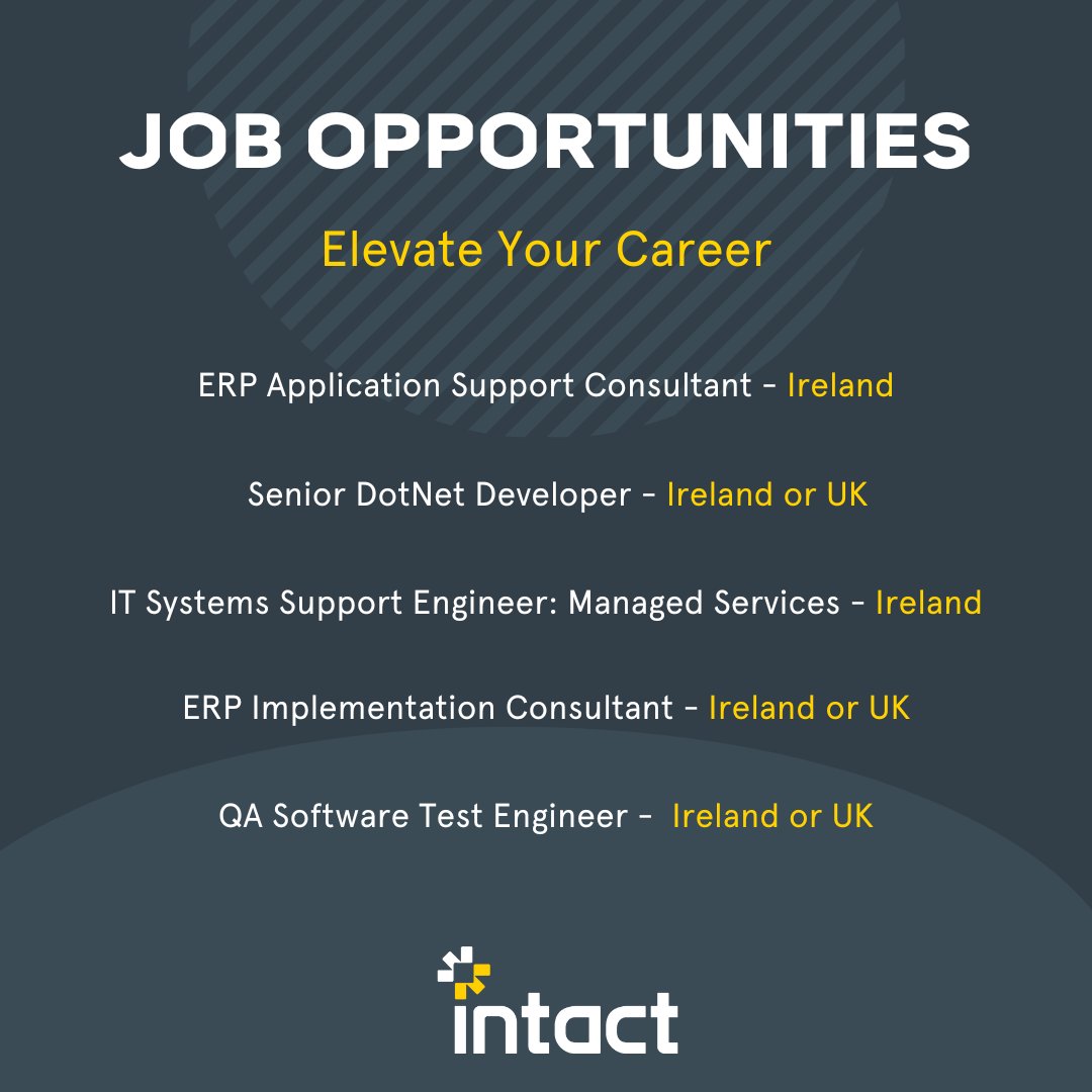 The New Year may bring new challenges, but it also brings new opportunities.

We have a wide range of job opportunities on our website, open for application!

Click on the link below to apply today ☟

bit.ly/3Dvejq3
