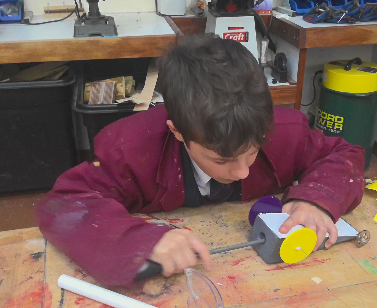 prep_stem's tweet photo. Finishing touches on race day for YR7  #collaboration #ambition https://t.co/2yBvZmwIiR