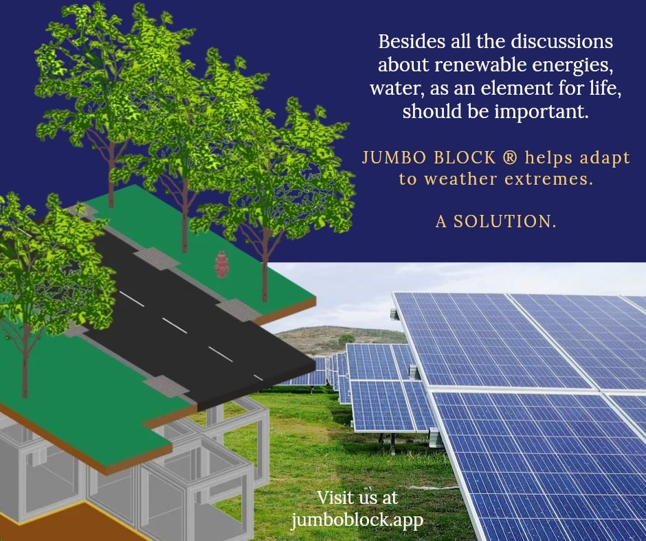 jumboblock_de's tweet photo. JUMBO BLOCK ® helps to adapt to weather extremes. A solution! It won't get better if we don't do anything. #water #flood #drough #climate #adaptation https://t.co/KGkTpTAgyY