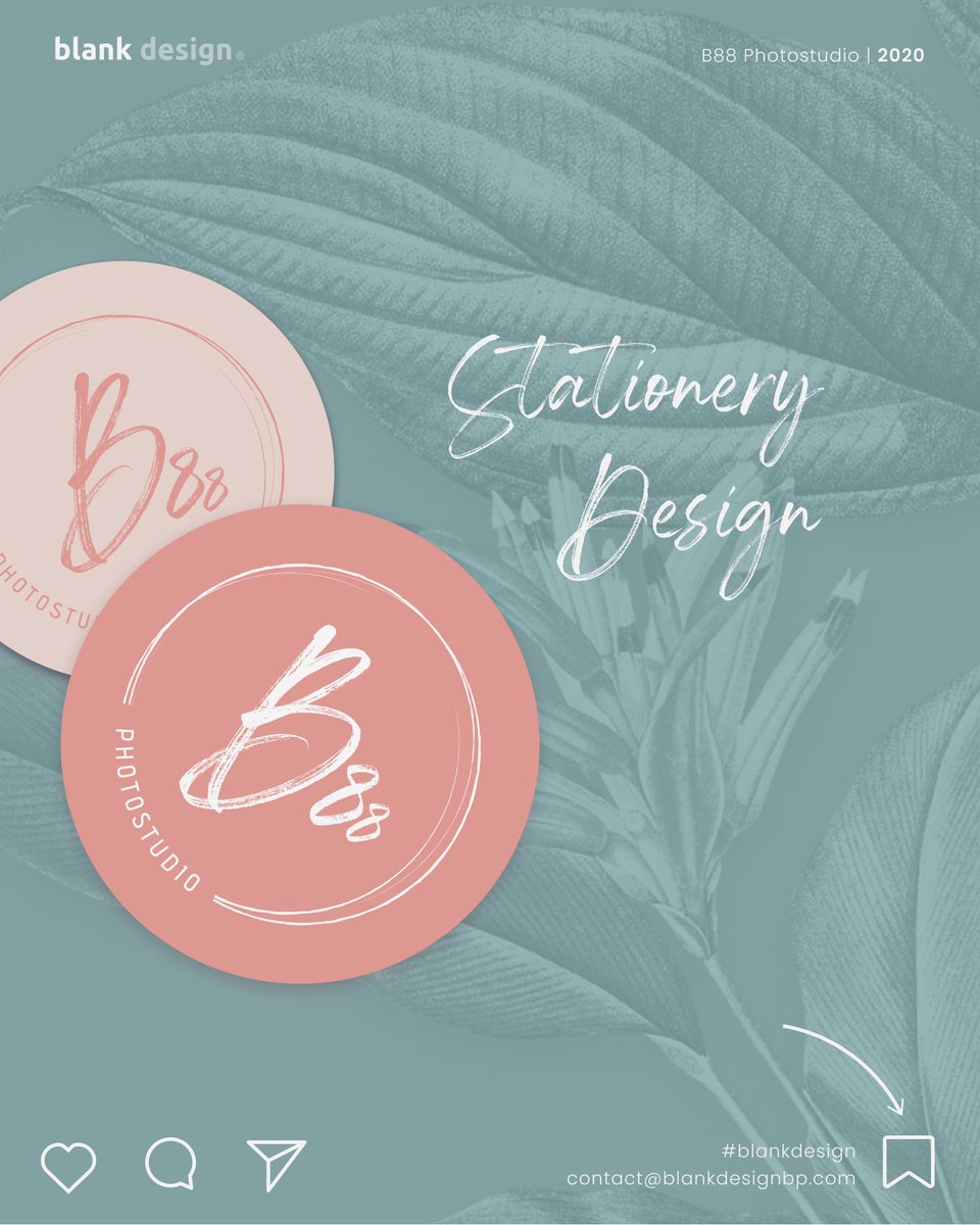 BlankDesign5's tweet photo. 🖨️ Some print material designs for B88 Photostudio

💥 B88 Photostudio branding reveal | Pt 2

🦩In addition to branding, we also had to design B88 fluorescent light, business cards and coupon graphics, social media advertisements &amp; a website.

#branding #photostudio #printdesign https://t.co/zOxqfYWJO6