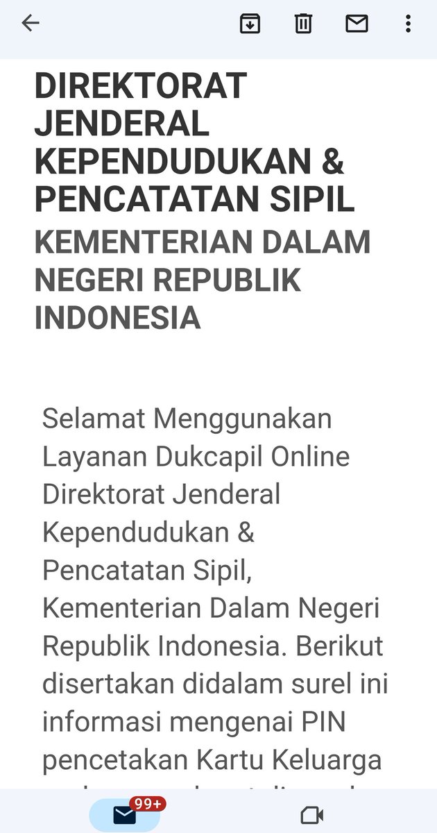 Mr_PukPuk's tweet photo. @deon_eLmon Email dari dukcapil kemendagri isinya data kita sama file yg bisa sewaktu2 kita Cetak sendiri

Ini link caranya kalau belum dapat email buat mencetak sendiri
https://t.co/jwnXqqssq8 https://t.co/wlw5xCOf9q