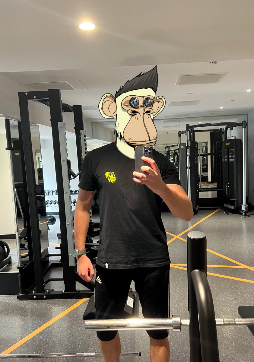 Proof of gym🏋️‍♂️

<a href="/BoredApeYC/">Bored Ape Yacht Club 🍌</a> 
#BoredApeYachtClub #BAYC