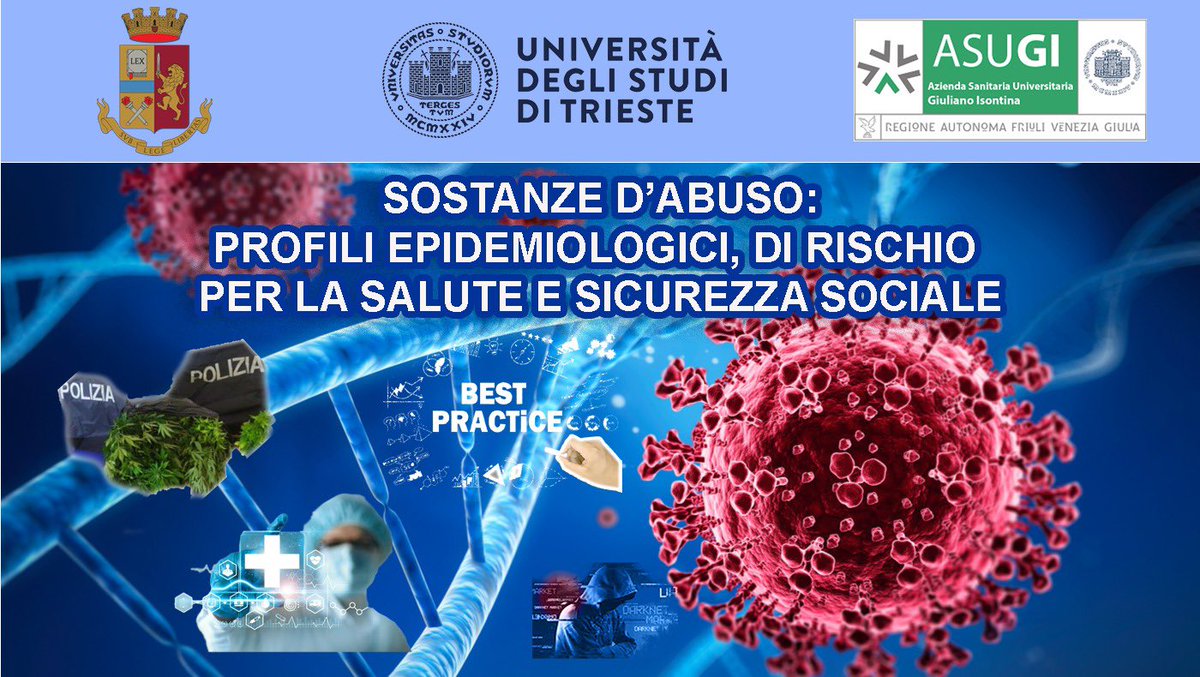AnnaVitaliani's tweet photo. Ogni giorno nella città di Trieste vengono consumate oltre 3 mila dosi di droga. Tra le droghe più presenti, cannabis e cocaina. Gli acquisti inoltre avvengono sempre più on line. Persino attraverso i social.
È quanto emerge da un congresso  stamane all’@UniTrieste @TgrRaiFVG https://t.co/uoTrrmcAyd