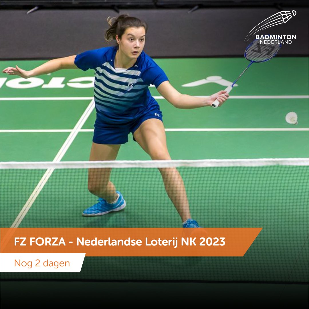 Nog maar 2️⃣ nachtjes slapen😴. Wie wil jij in actie zien? 🤔

Meer info &amp; tickets ➡ nkbadminton.nl (t/m 17 jaar gratis toegang)

#badminton #wijzijnbadminton #NK2023 #nederlandseloterij #fzforza

(📸 René Lagerwaard)