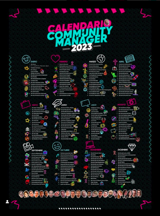 🚩 Publicamos el #CalendarioCM 2023!! 🗓

Más de 200 fechas importantes para planificar:
🔹Contenidos
🔹Noticias
🔹#SocialMoments
🔹 #SocialDating
 
Puedes descargarlo en alta aquí: ⬇️
aulacm.com/calendario-soc…