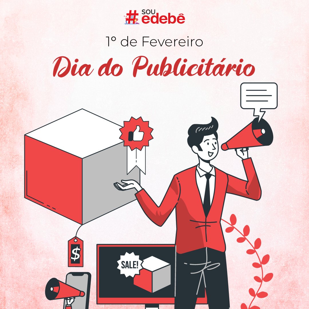 edebebrasil's tweet photo. Responsáveis por pensar, criar e desenvolver campanhas publicitárias destinadas a promover ideias, lugares, empresas, organizações, produtos, pessoas e etc. A Edebê parabeniza todos os publicitários pelo seu dia! https://t.co/iFJNwYrgI5