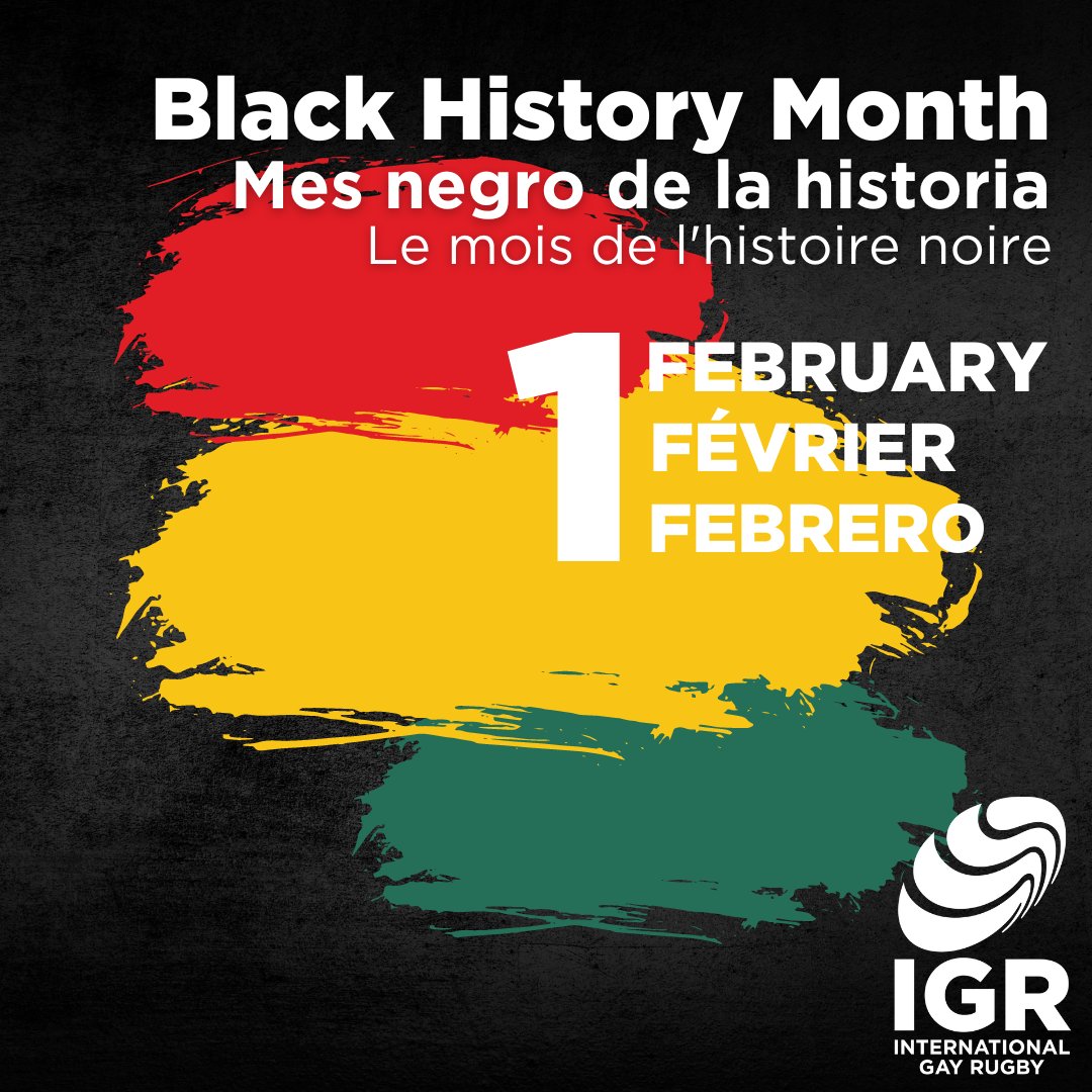IGRugby's tweet photo. Today marks the start of #BlackHistoryMonth.

With the 2023 theme of Black Resistance we remember not just the historic fight back against racial oppression, but also support the continuing struggle against prejudice and violence being fought today.
#igrugby #rugbyforall https://t.co/ZT6ulgkMkk
