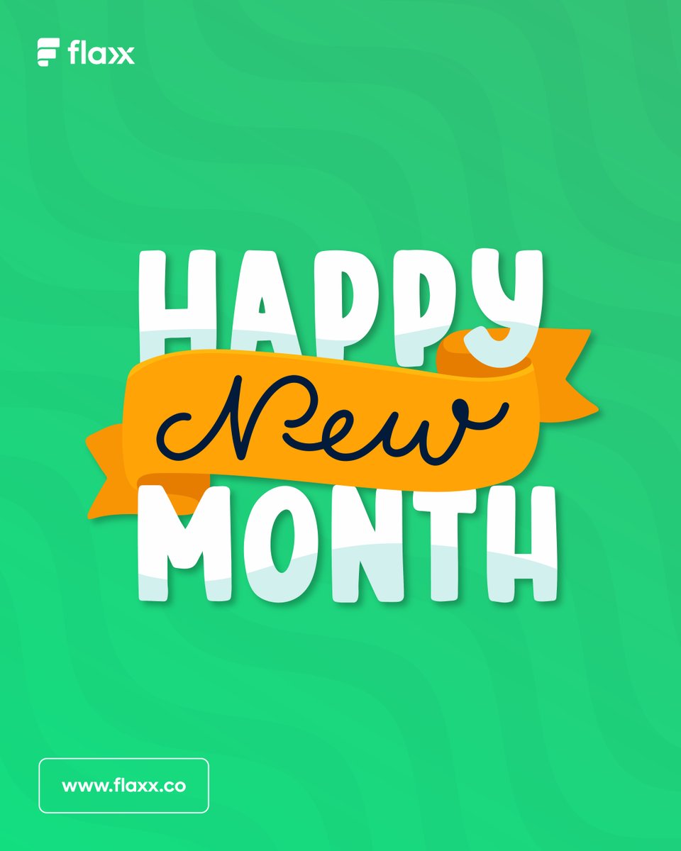 flaxxfinance's tweet photo. Here's to a fresh start and endless possibilities! Happy new month of February!  #HappyNewMonth
 #Flaxx  #newmonth  #useflaxx  #GetPaidWithFlaxx https://t.co/fmU4Hhm2Es