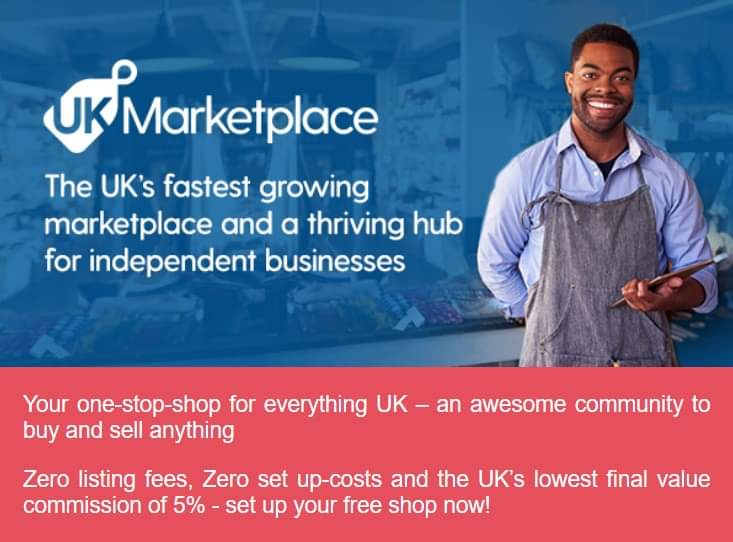 Set up your shop for free!

The UK’s fastest-growing marketplace and a thriving hub for independent businesses. with the lowest fees amongst any of our competitors.

ukmarketplace.com

#UK #GB #UKbusiness #entrepreneur #shop #onlineshop #vendor #UKM #lifemadebetter #Buy