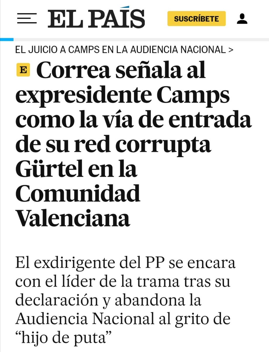 El líder de la 'Gürtel' ha apuntado este martes al expresidente de la Generalitat Valenciana del PP como el responsable de introducir la trama y ponerla en contacto con diferentes cargos de la administración local. 

"Éramos como un brazo del PP", ha llegado a sostener.