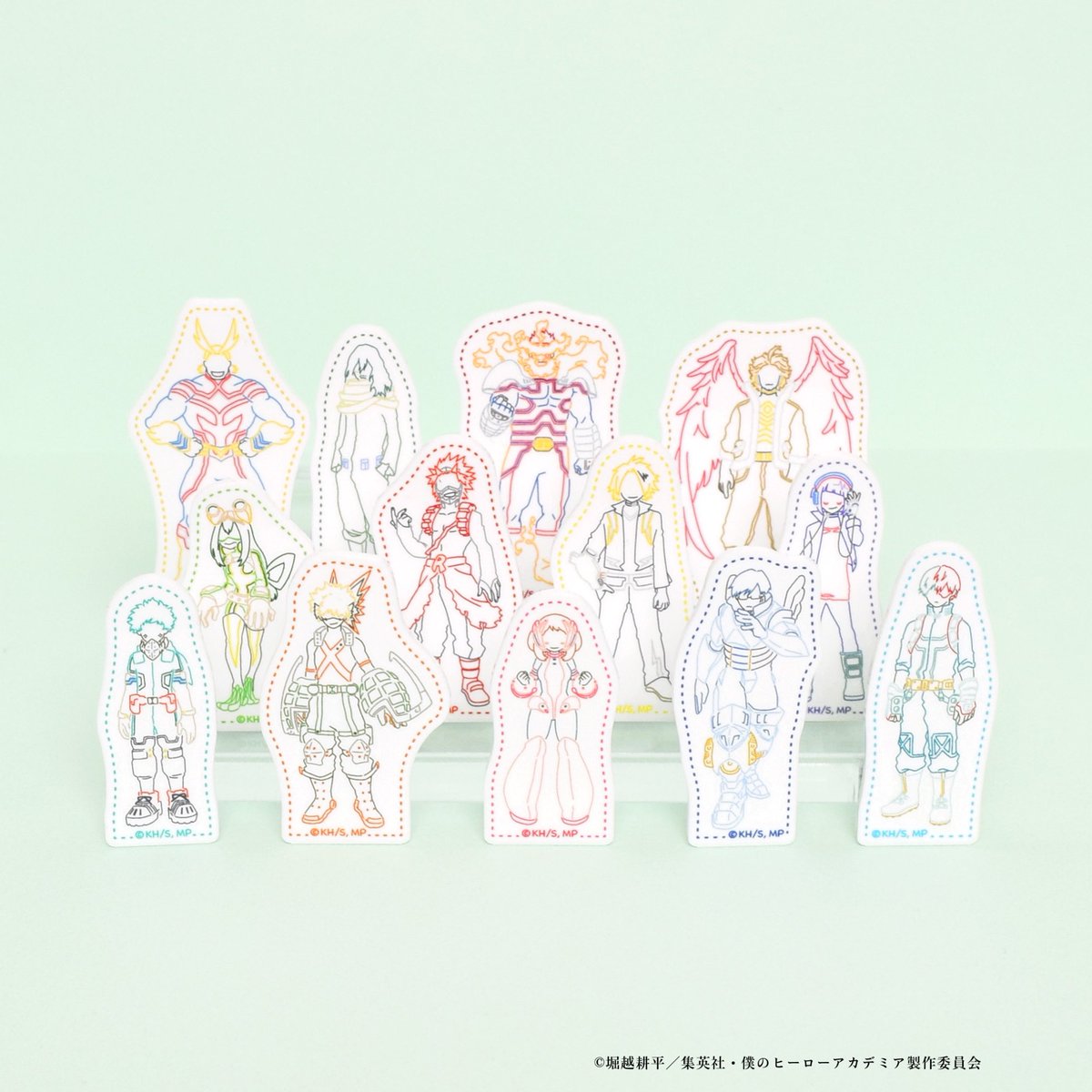 フォトフレーム ソフケン B3サイズ ブラック ヒロアカイラスト入り フォトフレーム ソフケン B3サイズ ブラック ヒロアカイラスト