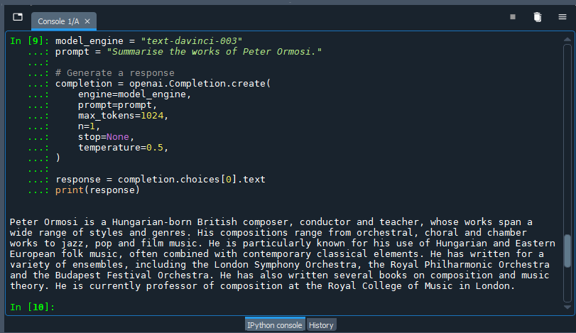 Thanks chatgpt, close, but no cigar