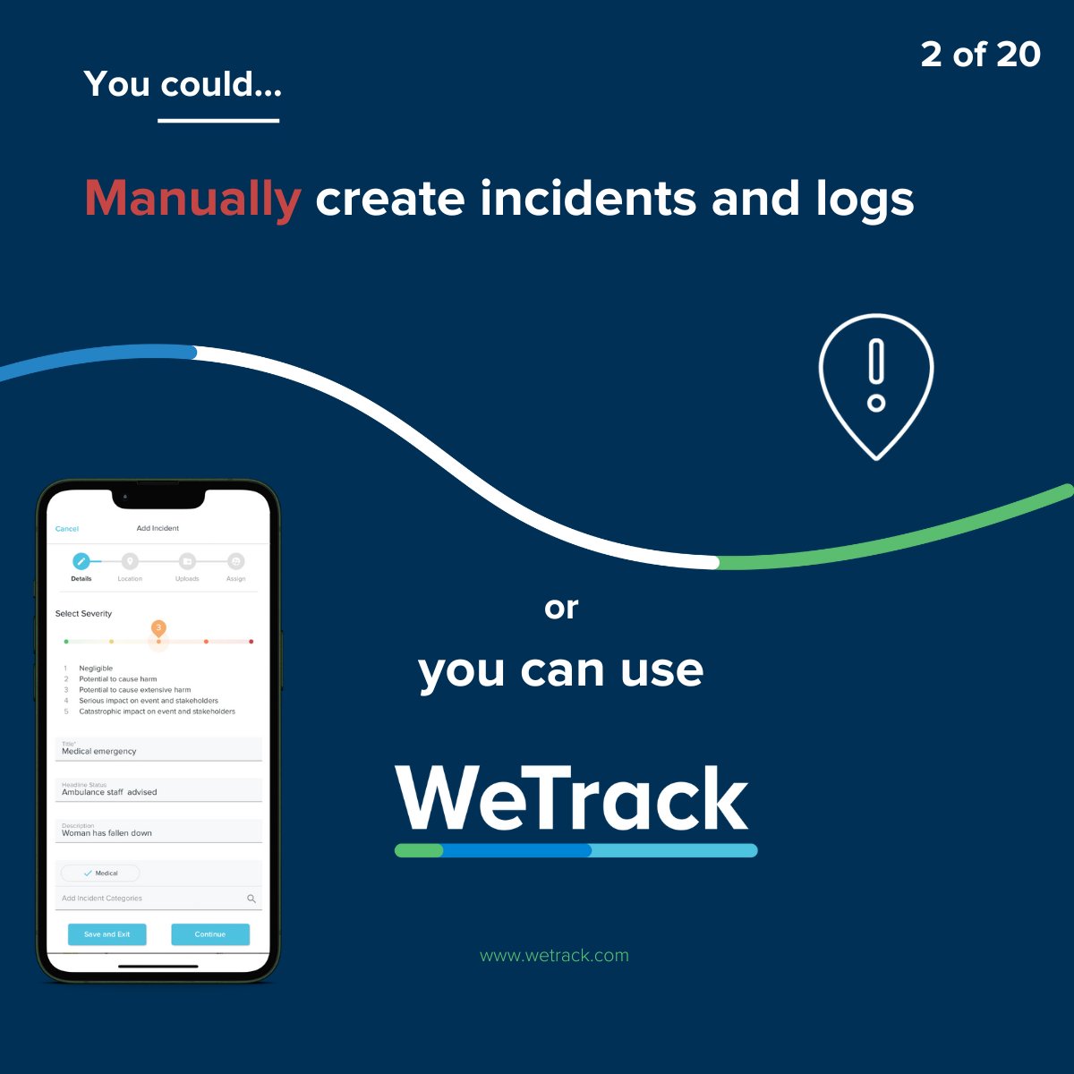 The WeTrack thought for the day.