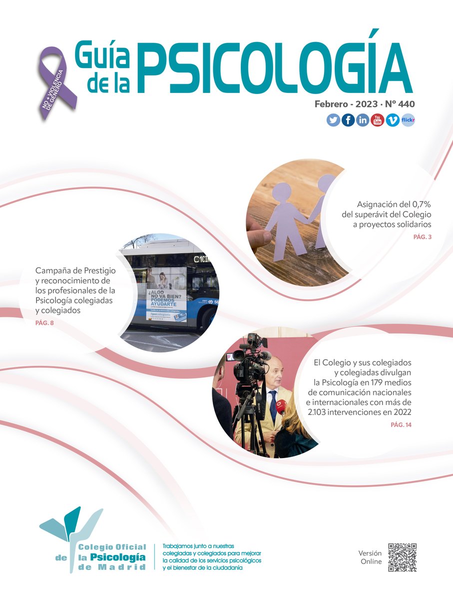 CopMadrid's tweet photo. 📖Ya está disponible la 'Guía de la Psicología' correspondiente al mes de febrero de 2023 

https://t.co/4lUHUhEuPa https://t.co/dDT9vWKdyb