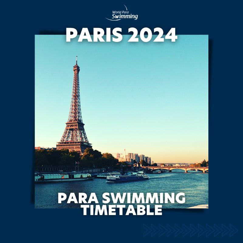 Para_swimming's tweet photo. Paris La Defense Arena will host 10-days of #ParaSwimming events at @Paris2024. 

The full schedule is out 👇🏽 so you can already plan yourself to watch it! 🥽🏊🏻🏊🏾‍♀️ 

@paralympics