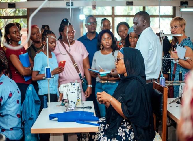 TanzaniaWomen's tweet photo. TWCC is happy to announce Phase II of Fashion for Change Project targeting women and Youth in textile, garments and fashion industry from Tanzania, Ethiopia, Rwanda and Uganda. The Project is funded by @giz_gmbh through Business Scouts for Development.@eacgiz @LydiaKoch_ #Bsfd https://t.co/8k1VnNYhNz